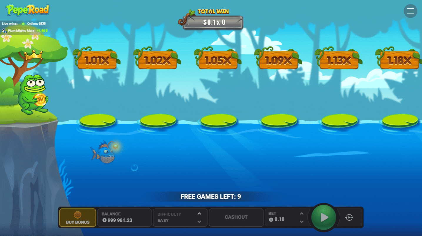 Animation Jeu Pepe Road